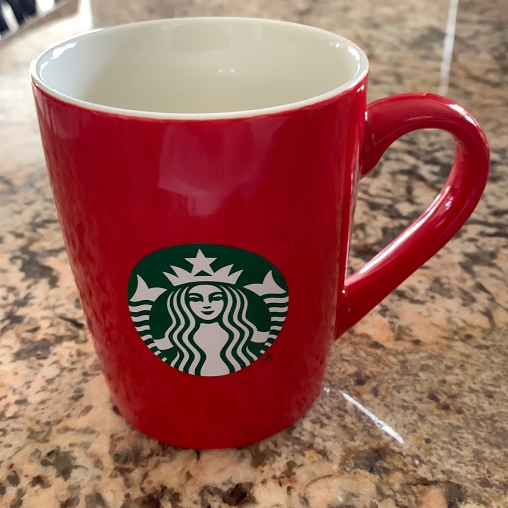 Red Starbucks 2021 Coffee Mug Classic Replacement Excellent Condition